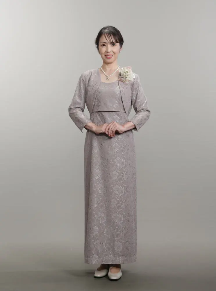 フォーマル 餅ママページ ジレ付きワンピース ママスーツ レディース 入園式 入学式 卒園式 卒業